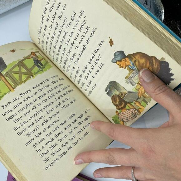 On Top of the Hill And The New More Friends Books Vintage Curriculum Set of Two - Picture 5 of 7